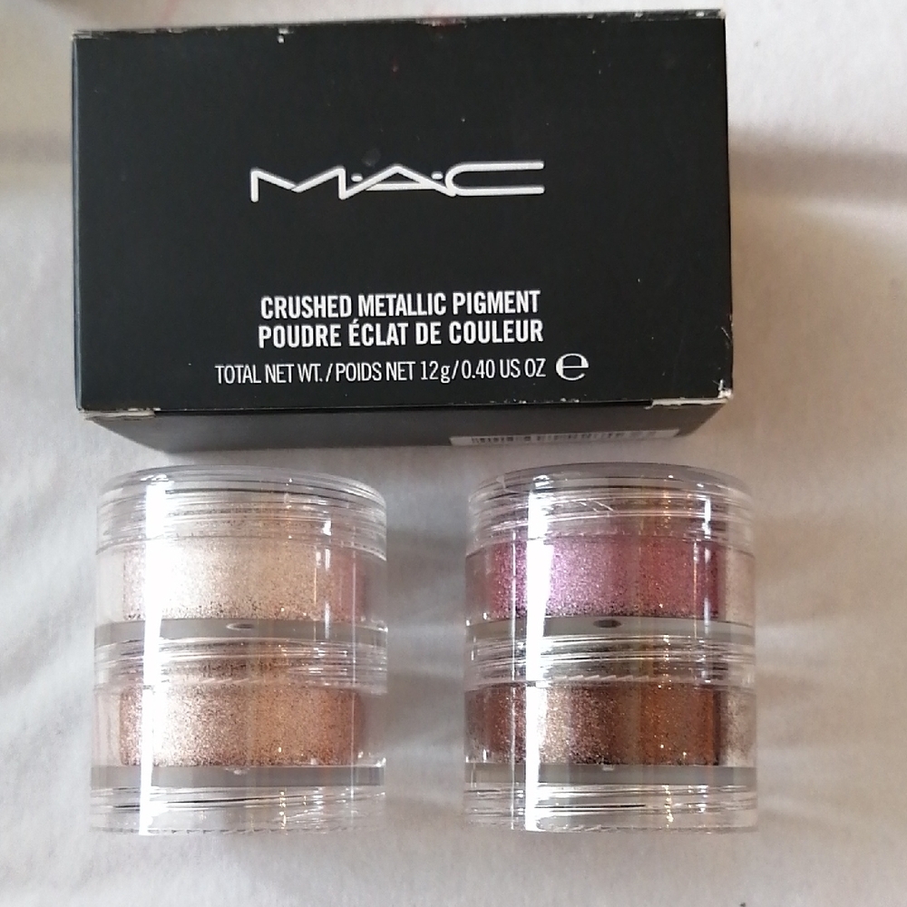 MAC Cosmetics Crushed Metallic Pigment Set - SUMMER STASH *** LIMITED EDITION